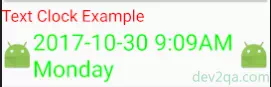 textclock-example