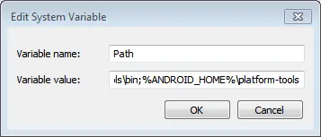 add-android-sdk-bin-in-path-system-environment-variable-correctly