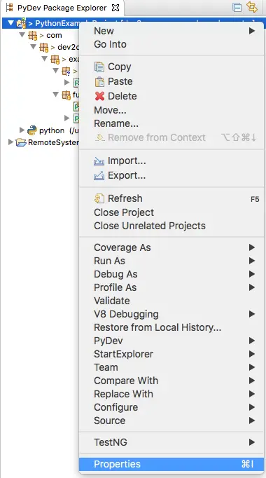 right-click-pydev-project-then-click-properties-menu-item