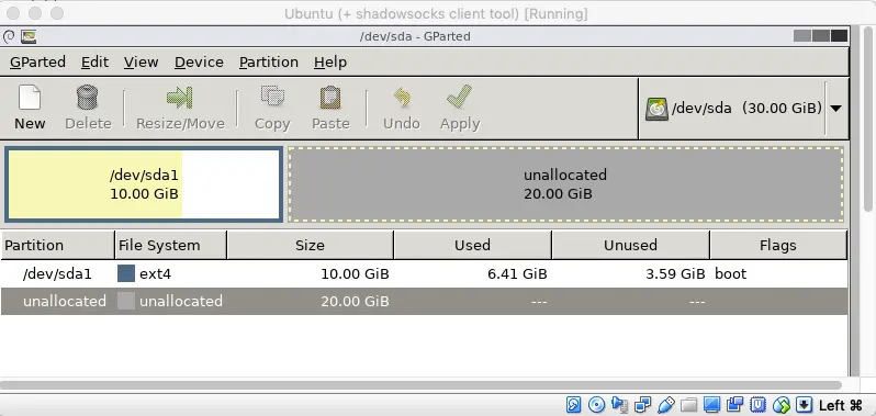 gparted-gui-to-allocate-additional-disk-space-1
