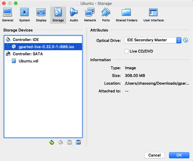 virtualbox-choose-gparted-iso-file-1