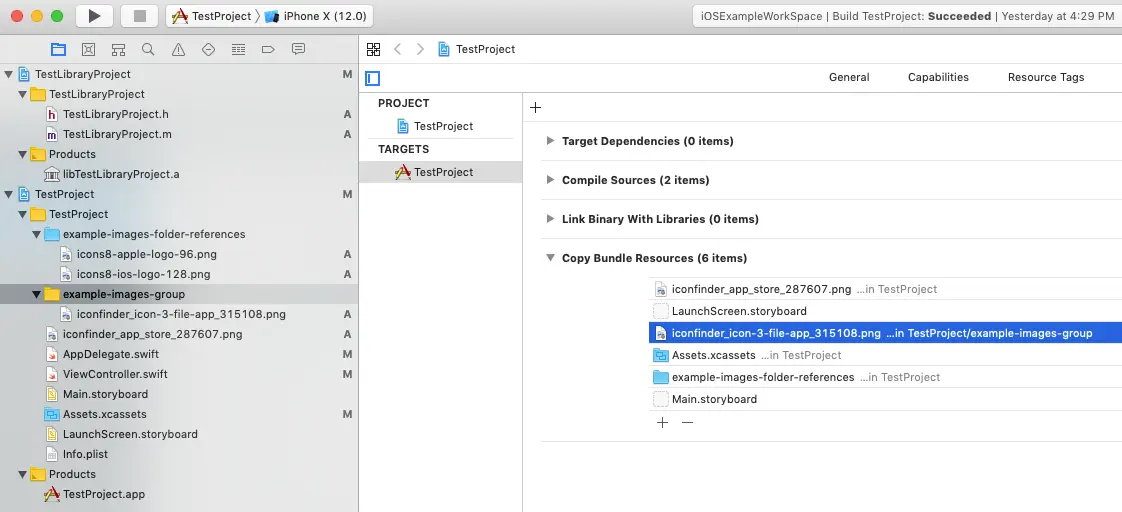 add-folder-as-group-in-xcode-project-then-the-files-in-the-folder-will-be-added-at-top-level-of-copy-bundle-resource-phase