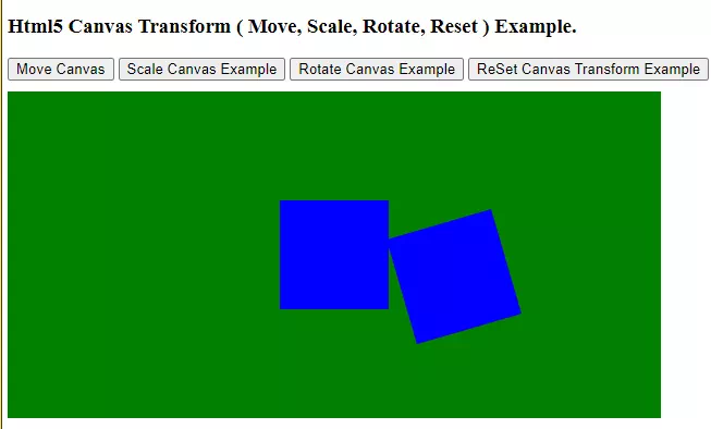 html5-canvas-rotate-coordinate-system